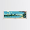 Winnipeg, Canada Panoramic Canvas Print, Winnipeg, Canada Painting, Canada Art, Winnipeg Travel Poster, Travel Art, Guest Room Painting