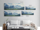 Panoramic of the Caucasus Mountains, Extra Large Wall Art, Panoramic Wall Art, Panoramic Print, Landscape Photography, Landscape Print