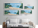 Cape Maclear, Malawi Panoramic Print, Vacation Gift, Malawi Wall Art, Beach Painting, Beach Decor, Beach Or Lakehouse Art