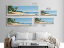 Kaup Beach, India Panoramic Print, Vacation Gift, India Wall Art, Vacation Wall Art, Vacatation Memories, Beach Decor, Beach Or Lakehouse Art