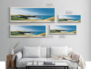 Kearvaig, Scotland Panoramic Beach Print, Vacation Gift, Scotland Wall Art, Beach Painting, Beach Decor, Beach Painting