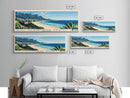 Llandudno Beach, South Africa Panoramic Print, Vacation Gift, South Africa Wall Art, Beach Painting, Beach Decor, Beach Or Lakehouse Art