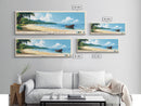 Lonely Beach, Cambodia Panoramic Print, Vacation Gift, Cambodia Wall Art, Vacation Wall Art, Vacatation Memories, Beach Decor, Beach Or Lakehouse Art