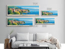 Pasjača, Croatia Panoramic Beach Print, Vacation Gift, Croatia Wall Art, Framed Canvas Print, Framed Beach Painting