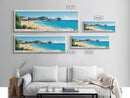 Prado Beaches, France Panoramic Print, Vacation Gift, France Wall Art, Vacation Wall Art, Vacatation Memories, Beach Decor, Beach Or Lakehouse Art