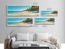 Punta Cana, Dominican Republic Panoramic Print, Vacation Gift, Dominican Republic Wall Art, Vacation Wall Art, Vacatation Memories, Beach Decor, Beach Or Lakehouse Art
