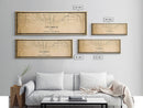 Columbus Panoramic vintage map print poster or framed canvas, Ohio map print poster canvas, Columbus city map print poster canvas