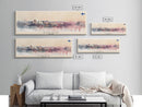 Espoo Finland Wall Art, Panoramic Travel Poster, Panoramic Framed Canvas Print, City Wall Art, Wall Hanging Home Decor, Travel Art