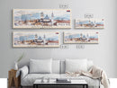 Novi Pazar Serbia Travel Print Wall Art, Panoramic City Art, Travel Art, Wall Decor, Vacation Gift, Framed Canvas Print Or Metal Art