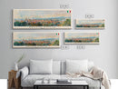 Reggio Emilia Italy Travel Print Wall Art, Panoramic City Art, Travel Art, Wall Decor, Vacation Gift, Framed Canvas Print Or Metal Art