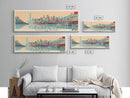 Chongqing, China Panoramic Canvas Print, Chongqing, China Painting, China Art, Chongqing Travel Poster, Travel Art, Living Room Painting