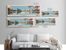 Kanata, Canada Panoramic Canvas Print, Kanata, Canada Painting, Canada Art, Kanata Travel Poster, Travel Art, Guest Room Painting