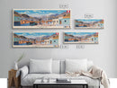 Tacna, Peru Panoramic Canvas Print, Tacna, Peru Painting, Peru Art, Tacna Travel Poster, Travel Art, Guest Room Painting