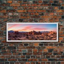 Panoramic of Joshua Tree National Park, Extra Large Wall Art, Panoramic Wall Art, Panoramic Print, Landscape Photography Landscape