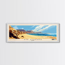 Ain Sokhna, Egypt Panoramic Print, Vacation Gift, Egypt Wall Art, Beach Painting, Beach Decor, Large Wall Art, Wood Frame Art