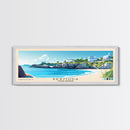 Bermuda, United Kingdom Panoramic Beach Print, Vacation Gift, United Kingdom Wall Art, Beach Painting, Beach Decor, Beach Painting