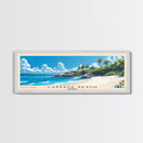 Cabbage Beach, Bahamas Panoramic Beach Print, Vacation Gift, Bahamas Wall Art, Beach Painting, Beach Decor, Beach Painting
