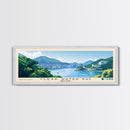 Clear Water Bay, Hong Kong Panoramic Beach Print, Vacation Gift, Hong Kong Wall Art, Beach Painting, Beach Decor, Beach Painting