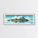 Herren Island, Germany Panoramic Beach Print, Vacation Gift, Germany Wall Art, Beach Painting, Beach Decor, Beach Painting