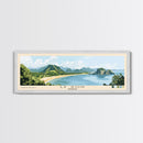 Ly Son, Vietnam Panoramic Beach Print, Vacation Gift, Vietnam Wall Art, Framed Canvas Print, Framed Beach Painting