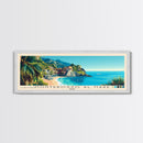 Monterosso al Mare, Italy Panoramic Print, Vacation Gift, Italy Wall Art, Beach Painting, Beach Decor, Beach Or Lakehouse Art