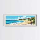 Punta Frances, Cuba Panoramic Print, Vacation Gift, Cuba Wall Art, Beach Painting, Beach Decor, Large Wall Art, Wood Frame Art