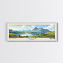 Sanna, Scotland Panoramic Print, Vacation Gift, Scotland Wall Art, Beach Painting, Beach Decor, Beach Or Lakehouse Art