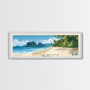 Sugar Beach, Philippines Panoramic Print, Vacation Gift, Philippines Wall Art, Vacation Wall Art, Vacatation Memories, Beach Decor, Beach Or Lakehouse Art