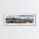 Spokane Valley Washington Travel Poster, Framed Canvas Print, Office Art, Wall Hanging, Travel Gift, Living Room Art, Vintage Style