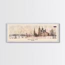 Bratsk Russia Travel Print Wall Art, Panoramic City Art, Travel Art, Wall Decor, Vacation Gift, Framed Canvas Print Or Metal Art
