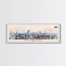 Krasnodar Russia Travel Print Wall Art, Panoramic City Art, Travel Art, Wall Decor, Vacation Gift, Framed Canvas Print Or Metal Art