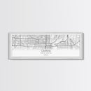 Panoramic Omaha City Map, Nebraska Art, Map Print, Minimalist Wall Art, Canvas Art, Housewarming Gift, Street Map Art, Closing Gift