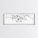 Panoramic Santa Rosa City Map, California Art, Map Print, Minimalist Wall Art, Canvas Art, Housewarming Gift, Street Map Art, Closing Gift