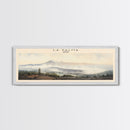 La Palma Travel Poster Print, Framed Canvas Print, COUNTRY Travel Art, Wood Framed Art, Wall Hanging, Home Decor