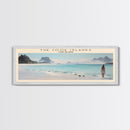 The Cook Islands Travel Print Wall Art, Travel Poster Print, Retro Style COUNTRY Home Decor, Wall Hanging, Travel Gift Idea, Unique Metal Art