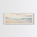 The Jurassic Coast COUNTRY | Framed Travel Poster Canvas Print | Trendy Wall Art | Watercolor Painting | Living Room Art | Unique Art