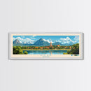 Pilar, Argentina Travel Poster Panoramic Canvas Print, Pilar, Argentina Painting, Argentina Art, Pilar Travel Art, Guest Room Painting