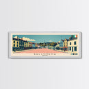 Ballymena, Ireland Panoramic Canvas Print, Ballymena, Ireland Painting, Ireland Art, Ballymena Travel Poster, Travel Art, Guest Room Painting