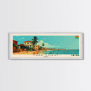 Cape Coast, Ghana Panoramic Canvas Print, Cape Coast, Ghana Painting, Ghana Art, Cape Coast Travel Poster, Travel Art, Living Room Painting