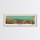 Dessie, Ethiopia Panoramic Canvas Print, Dessie, Ethiopia Painting, Ethiopia Art, Dessie Travel Poster, Travel Art, Housewarming Gift