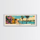 Kaolack, Senegal Panoramic Canvas Print, Kaolack, Senegal Painting, Senegal Art, Kaolack Travel Poster, Travel Art, Living Room Painting