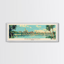 Khartoum,  Sudan Panoramic Canvas Print, Khartoum,  Sudan Painting,  Sudan Art, Khartoum Travel Poster, Travel Art, Living Room Painting