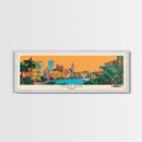 Macao, Macao Panoramic Canvas Print, Macao, Macao Painting, Macao Art, Macao Travel Poster, Travel Art, Living Room Painting