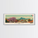 Naucalpan, Mexico Panoramic Canvas Print, Naucalpan, Mexico Painting, Mexico Art, Naucalpan Travel Poster, Travel Art, Vacation Gift
