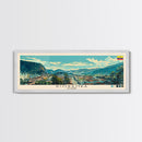 Riobamba, Ecuador Panoramic Canvas Print, Riobamba, Ecuador Painting, Ecuador Art, Riobamba Travel Poster, Travel Art, Housewarming Gift