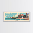 Rivera, Uruguay Panoramic Canvas Print, Rivera, Uruguay Painting, Uruguay Art, Rivera Travel Poster, Travel Art, Living Room Painting