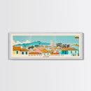Santo Domingo, Ecuador Panoramic Canvas Print, Santo Domingo, Ecuador Painting, Ecuador Art, Santo Domingo Travel Poster, Travel Art, Housewarming Gift