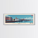 Southampton, England Panoramic Canvas Print, Southampton, England Painting, England Art, Southampton Travel Poster, Travel Art, Housewarming Gift