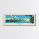 Winnipeg, Canada Panoramic Canvas Print, Winnipeg, Canada Painting, Canada Art, Winnipeg Travel Poster, Travel Art, Guest Room Painting