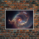 Galaxy Solar System Stars Swirl Space Fine Art Print, Wall Art Print, Wall Poster, Wall Décor
